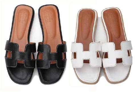 black hermes dupe sandals|hermes oran sandals look alike.